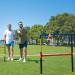 Ladder Toss Ball Game Set - Outdoor Fun for Yard, Lawn, and Parties | Includes 6 Toss Bolos, Score Tracker, and Backpack Bag - Buy Online on GoSupps.com