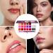  Whnbuij Lip gloss palette - 18 waterproof lipstick colors for women - Long-lasting cosmetic cream with a soft texture for mothers girlfriends and women - Buy Online on GoSupps.com