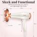 Lily England 1800w Hair Dryer with Diffuser for Curly Hair - 3 Heat Settings, 2 Speeds, Cool Shot - White & Rose Gold - Buy Online on GoSupps.com