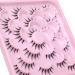 ALICE Manga Lashes 10 Pairs A001-Classic | Natural Wispy Japanese Style Anime Eyelashes | Fluffy Asian Spiky Faux Mink Lashes with Clear Band - Buy Online on GoSupps.com