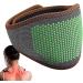 Suphyee Neck Heat Wrap - Adjustable Thermal Neck Bandage with Magnetic Fiber & Herbal Extract for Stiffness Relief - Black-Green Dot - Buy Online on GoSupps.com