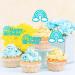 Ercadio 24 Pack Boho Rainbow Happy Birthday Cupcake Toppers Blue Boho Rainbow Cupcake Picks Boho Cake Toppers for Boho Rainbow Theme Birthday Baby Shower Party Decor Supplies A-hp Blue - Buy Online on GoSupps.com