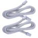 MARS Wellness Mars Wellness Universal CPAP Hose - 6 Foot - Universal Tube Compatible with Most Machines - 2 Pack 2.0 Count