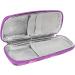 Insulin Pen Carrying Case - Waterproof & Easy Open Insulin Cooler Travel Case - Good Capacity EVA - Purple - Buy Online on GoSupps.com