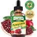 MYVIDAPURE ORGANIC POMEGRANATE SEED OIL Certified Organic 100% Natural. Refined Raw Undiluted for Skin Face Hair Lip and Nail Care. (1 Fl Oz) 1 Fl Oz (Pack of 1) - Buy Online on GoSupps.com
