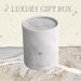 Energy Cleansing Crystal Candle for Men | Gemstone Infused Healing & Protection | Clear Cleanse Calm - Buy Online on GoSupps.com