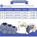 Warm Navy Blue Dog Sweater for Small & Medium Dogs - Classic Puppy Clothing Set XS Size - Buy Online on GoSupps.com
