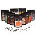 Gourmet Coffee Gift Set - 1.32 lbs Flavored Bean Sampler with 12 Unique Flavors - Buy Online on GoSupps.com