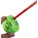 Sargent Art 3 Manual Hole Pencil Sharpeners - 3 Holes With Lid - Portable Colored Pencil Sharpener - Jumbo - Green - Easy Grip Oval Shape - Buy Online on GoSupps.com