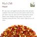 Buy Organic Red Chili Flakes - 200g Crushed Red Pepper for Spicy Dishes | International Shipping Available - Buy Online on GoSupps.com
