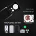 VIVOSUN Slide-Out Jewelry Loupe Magnifier 30X 60X 90X LED Lighted Eye Loupe with UV Light - for Jewelry, Diamonds, Gems, Coins, Stamps, Rocks - Black - Buy Online on GoSupps.com