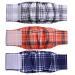 Premium washable belly bands for male dogs (3-pack) of dog diapers & dog belly bands (L grey red blue) L grey red blue
