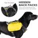 Fida Dog Harness No Pull with Handle Heavy Duty Dog Pack Hound Dog Saddle Bag Backpack for Travel Camping Hiking Small Dog with 2 Hidden Side Pockets (S Black) Small (Neck:34-48cm Chest:44-54cm) Black - Buy Online on GoSupps.com