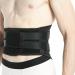 NEOtech Care - Back Support - Breathable & Adjustable Support - Double Compression Straps - Black (S)