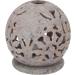 Buy GURU SHOP Indian Scented Potpourri Container - Soapstone Tealight & Ball Flowers - Cream-White - 8.5x8x8 cm | Fragrance & Oil Lamps International Shipping - Buy Online on GoSupps.com