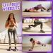 GLIDING Discs for Full Body Workout - Exercise Sliders for Carpet & Hardwood | Authentic Workout Sliders with 4 Streaming Video Workouts - Multi-Color - Buy Online on GoSupps.com
