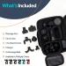 Deep Tissue Percussion Massage Gun for Athletes - Matte Black with Space Gray - Buy Online on GoSupps.com