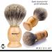 Synthetic Bristles Shaving Brush For Men Engineered for The Best Shave of Your Life. Shaving Brush - Shave Brush for Wet Shave for Safety Razor Double Edge Razor Straight Razor Shaving Razor Brown Original - Buy Online on GoSupps.com