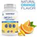 Oceanblue Omega-3 2100 Triple Strength Burpless Fish Oil Supplement - 180 ct, High-Potency EPA, DHA, DPA, Wild-Caught - Orange Flavor (90 Servings) - Buy Online on GoSupps.com