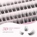 Cuckoo Cluster Lashes - 100 Pc 3D Fluffy DIY Eyelash Extensions - C Curl Mixed Length Individual Cluster Lashes for Volume - Cluster Lash-01 - Buy Online on GoSupps.com