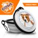 Amstaff Foldable Portable Dog Bowl with Carabiner - Travel-Friendly Lightweight & Unique | Perfect for On-the-Go Pet Owners - Buy Online on GoSupps.com