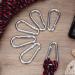 3 Inch Heavy Duty Carabiner Clips - 6 Pack M8x80mm for Fitness, Hammock, Camping & Hiking - Buy Online on GoSupps.com