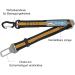 Kurgo Belt Lock Dog Belt for Car - Universal Fit (38 to 56 cm) with Orange Rotating Carabiner - Compatible with Tru-Fit Dog Dishes - Buy Online on GoSupps.com
