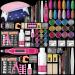 Acrylic Nail Kit with Nail Drill and U V Light for Beginners with Everything Nail Kit Acrylic Set Professional Acrylic Powder Glitter Powder Nail Tips Nail Art Gift for Women DIY at Home RJ0357