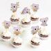 Ercadio 24 Pack Koala Cupcake Toppers Koala Cupcake Picks Wild Animal Cupcake Picks Koala Birthday Cupcake Decorations for Baby Shower Birthday Animal Theme Party Cake Decor Supplies Pattern-7 - Buy Online on GoSupps.com