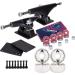Cal 7 Combo with 139mm Trucks  Wheels  Bearings Black Truck + White Notorious Wheels - Buy Online on GoSupps.com