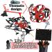Halloween Happy 16th Birthday Cake Topper Horror Classic Halloween Cake Decor for Bloody Horror Theme 16 Years Old Birthday Party Decorations Supplies - Buy Online on GoSupps.com