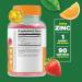 Lifeable Zinc 25mg + Vitamin C Kids Gummies Bundle - Gluten Free & GMO Free Chewable Supplement - Buy Online on GoSupps.com