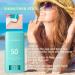 Suncream Factor 50 Sunscreen Stick - Hyaluronic Acid Spf 50 Face Moisturiser with Vitamin E - High Efficiency Sunscreen to UVA/UVB Protection - Waterproof & Non-Greasy - Moisturizing Before Makeup - Buy Online on GoSupps.com