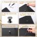 115 Sets Gun Black Metal Accessories Nail Rivet Chicago Button Assembly Assorted Kit for DIY Leather Decor - Binding Screw Included - Buy Online on GoSupps.com