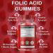 Supplebears Folic Acid Gummies 400mcg - Pregnancy Gummy for Women - 60 Raspberry Flavored Vitamins - Buy Online on GoSupps.com