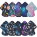 Reusable Charcoal Bamboo Mama Cloth Menstrual Pads - 10 Piece Set, 7x5 inch with Wing for Thongs - Buy Online on GoSupps.com