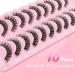 Buy Natural Russian D Curl Cat Eye False Eyelashes - 10 Pairs Handmade Fluffy Volume Lashes - International Shipping - Buy Online on GoSupps.com