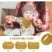 Lakigoes 7-Piece Baby Bib Set | Soft Musselin Triangle Drool Bibs & Adjustable Neckerchief - Gray - Buy Online on GoSupps.com