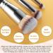 3-Piece Professional Makeup Brush Set - Foundation & Concealer Brushes for Liquid & Powder Makeup - Buy Online on GoSupps.com