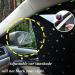 ZATOOTO Car Sun Shades - UV Protection Black Star Front Curtains (2 PCS) 48*80cm - Ideal for Baby, Kids, Pets, & Adults - Privacy and Sun Protection - Buy Online on GoSupps.com