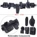 Keesin 10-in-1 Tactical Utility Belt - Multifunctional Outdoor Belt Bag for Police Security & Hunting - 9 Component Bags (Black) - Buy Online on GoSupps.com