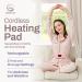Portable Menstrual Heating Pad for Cramps - 3 Massager + 3 Heat Settings - Rechargeable Travel Period Pain Relief Pad in Pink - Buy Online on GoSupps.com