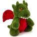 Zappi Co Ultra Soft Green Dragon Plush Toy (21cm) - Eco-Friendly Newborn Gift - Buy Online on GoSupps.com