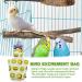EsEico Reusable Parrots Nappy Pure Cotton Bird Washable Diapers Soft Parrot Nappy Multicoloured Printed Design Adjustable Cotton Fabric Pee Pads for Medium Parrots Cockatiels and Lovebirds. Kiwi - Buy Online on GoSupps.com