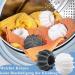 luckaide Dryer Balls Pack of 10 Wash Balls for Down Jackets Washing Ball for Washing Machine Reusable Dryer Ball Dryer Balls Tumble Dryer Ball for Clothes Cleaning (6 x 4 cm) - Buy Online on GoSupps.com