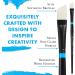 Princeton Aspen 3 Inch Synthetic Angular Mottler Brush for Acrylic & Oil | Series 6500 | Indoor/Outdoor | Glare-Free - Buy Online on GoSupps.com