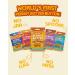 SUPERFOODIO Peanut Butter Buttons | Variety Mix | Vegan & Low Carb Snacks| All-Natural | Protein | No Refined Sugar (20g x6 Packs) Variety Pack of 6 - Buy Online on GoSupps.com