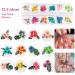 48 Colors Butterfly Glitter Nail Art Dried Flowers - 3D Holographic Sequins for DIY Crafting & Decoration - Buy Online on GoSupps.com
