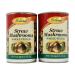 Roland- Whole Peeled Straw Mushrooms 15 Ounce Cans 2 Pack