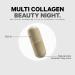 Codeage Multi Collagen Protein Beauty Night - Melatonin Magnesium Bisglycinate 5-HTP L-Theanine English Lavender Flower Bone Broth - Vitamins - Supplement - Sleep Pills - Non-GMO - 150 Capsules - Buy Online on GoSupps.com